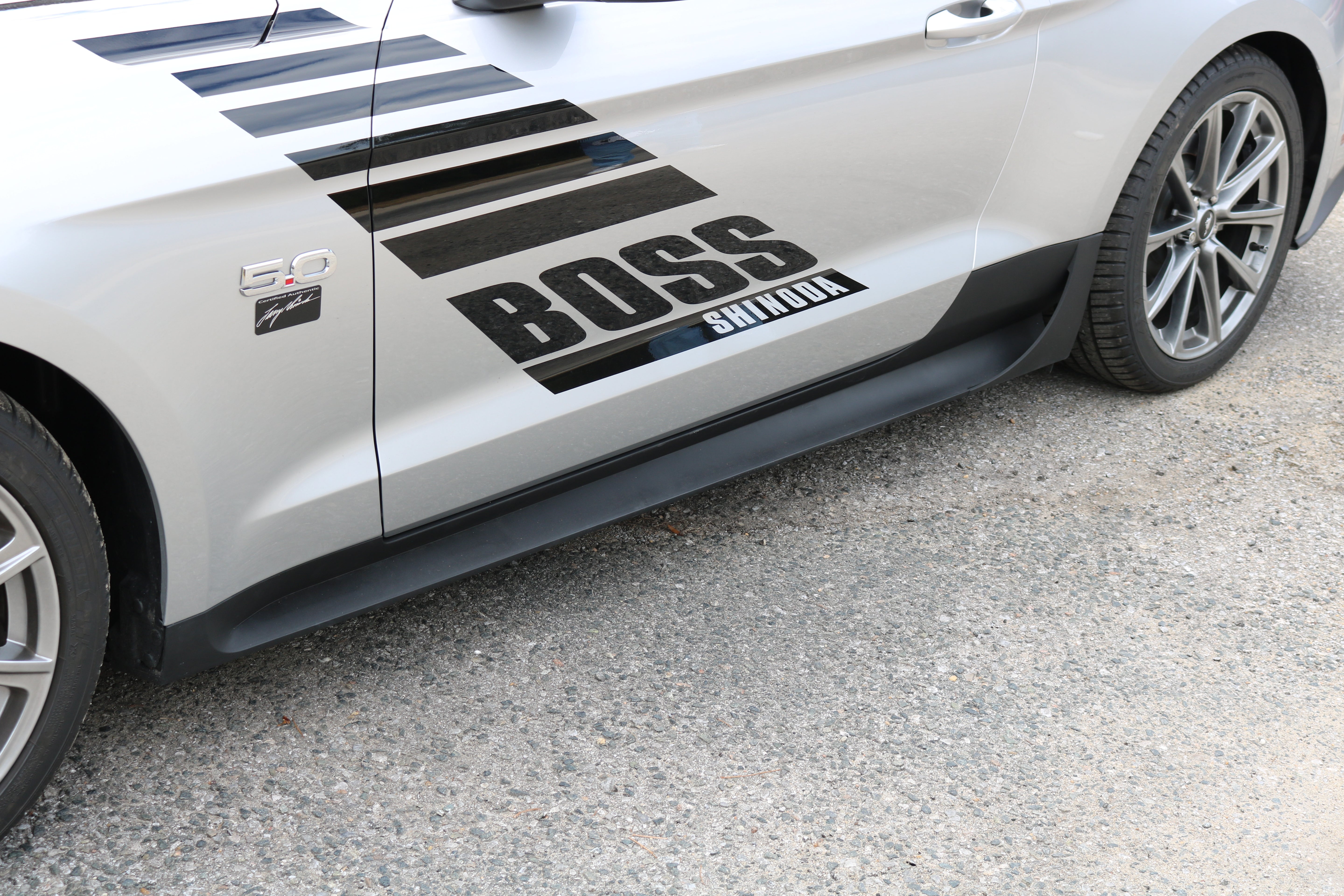 Boss Shinoda Vibe Stripe Decal package 2015 to 2017 Mustangs