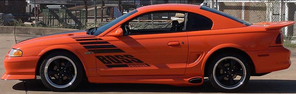 94-98 GEN I Boss Shinoda Drivers Door decal