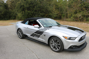 Boss Shinoda Vibe Stripe Decal package 2015 to 2017 Mustangs