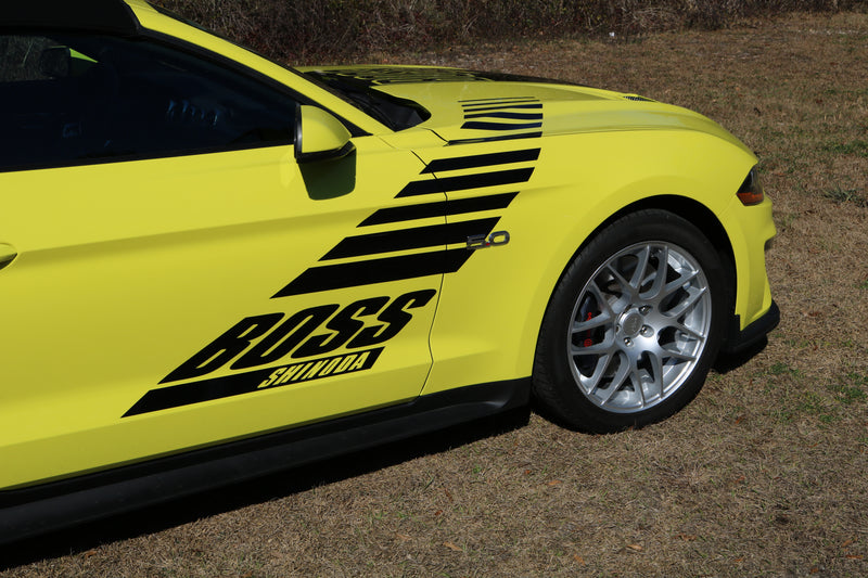 Boss Shinoda Vibe Stripe Passenger Side Decal 2015 - 2023